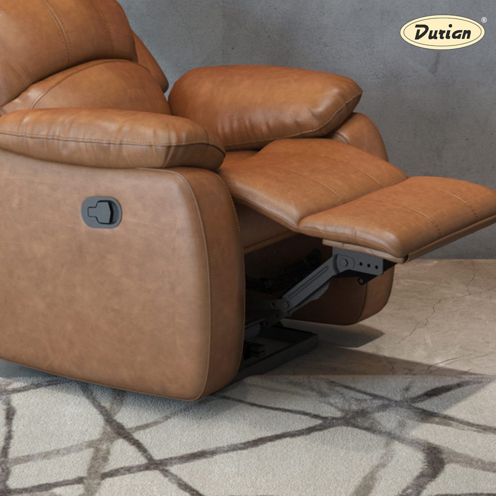 Durian Marco 1 Seater Nappa Aire Leather Manual Recliner